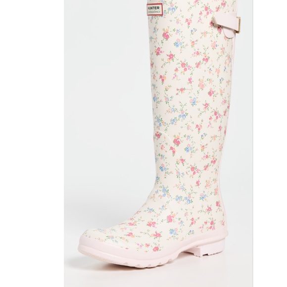 Love Shack Fancy X Hunter Rain Boots 6 NEW IN BOX - Picture 1 of 11